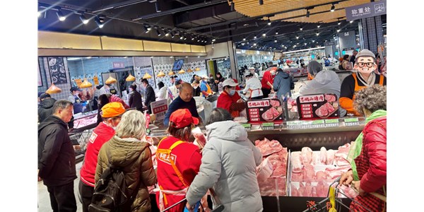 中百·鄰里匯常青店開業(yè)：零號土豬入駐，年關囤貨正當時